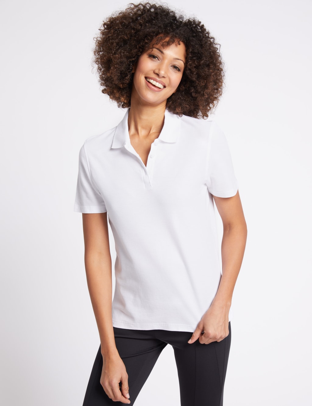 M&s womens polo shirts 2025