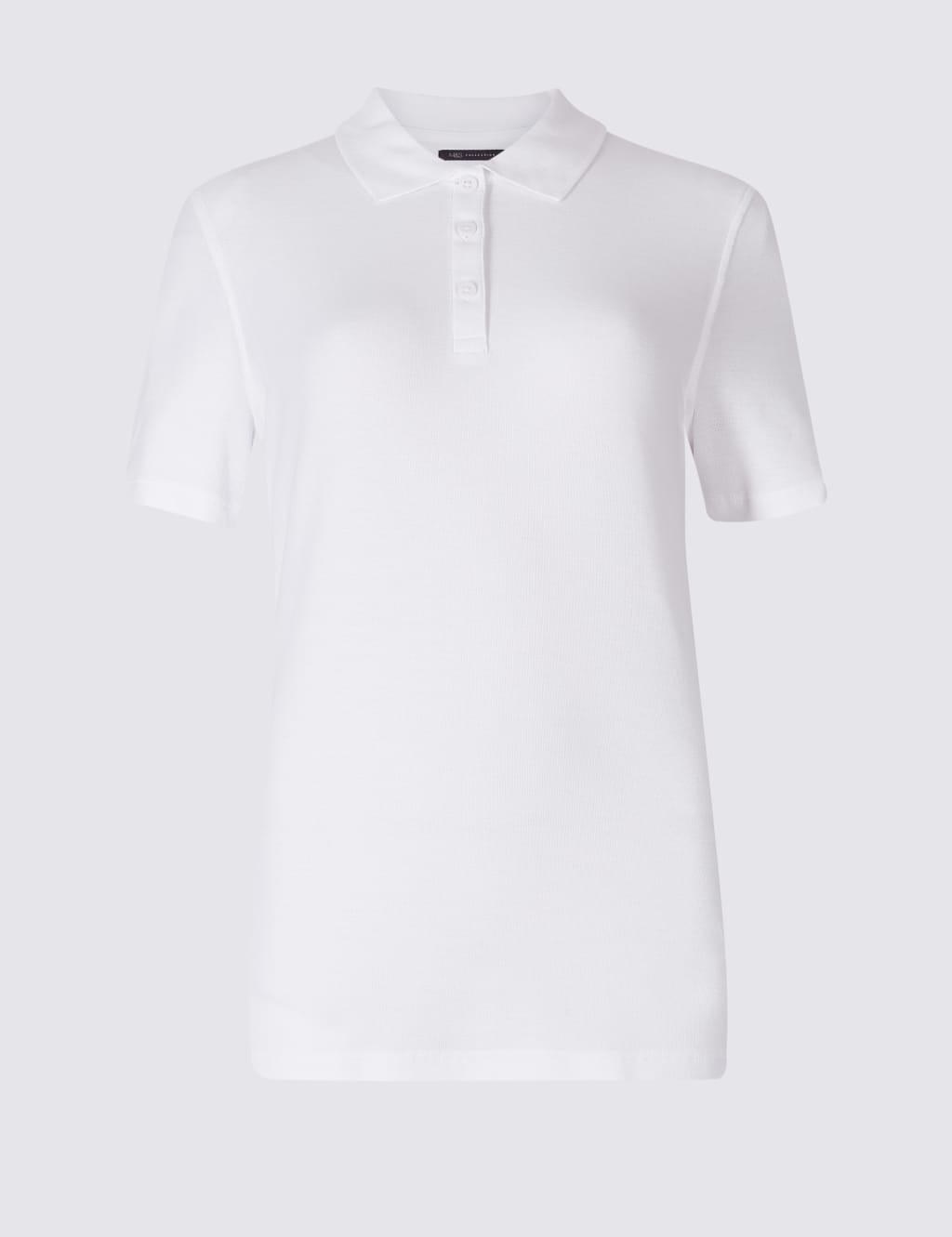 Pure Cotton Short Sleeve Polo Shirt M S Collection M S