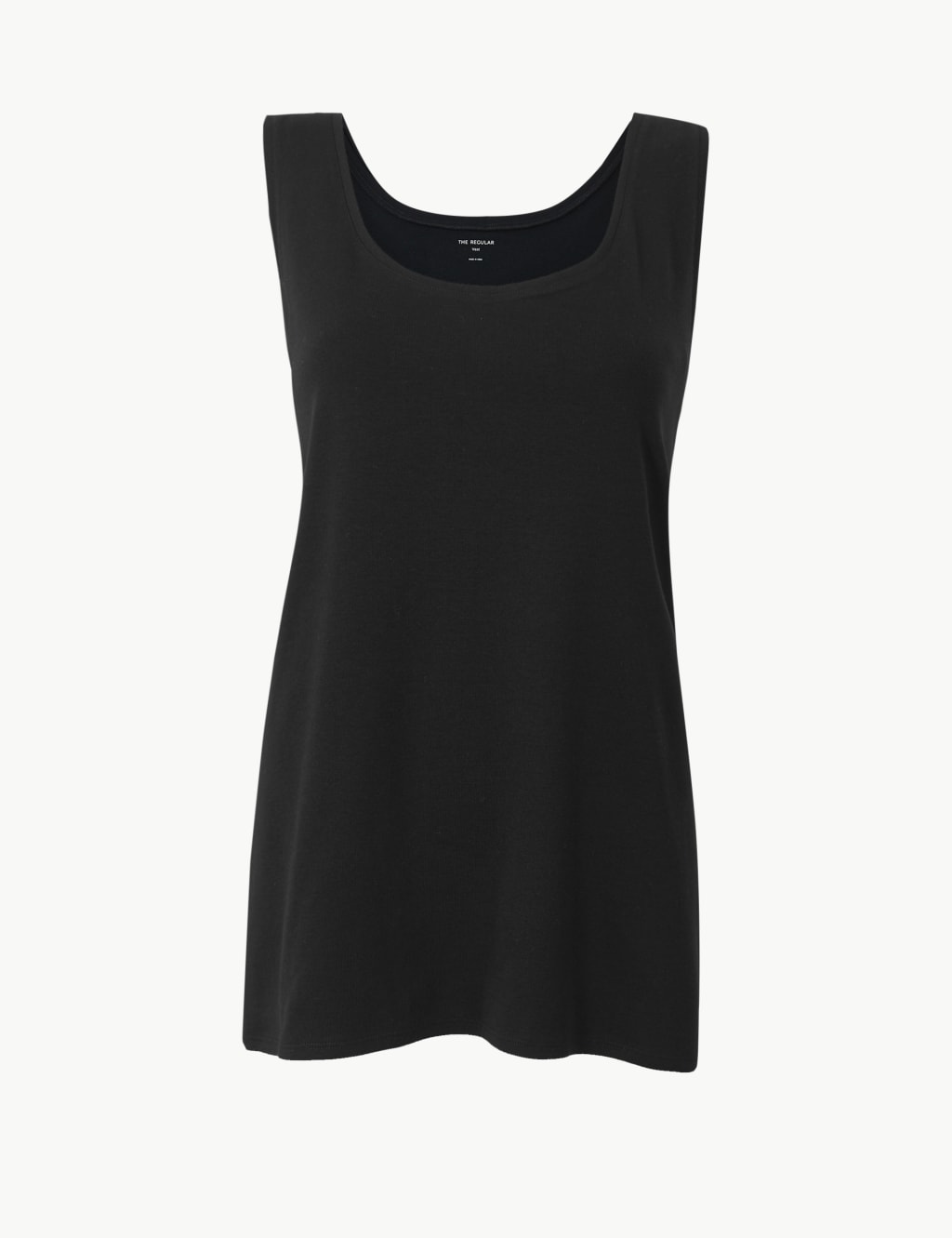 CURVE Pure Cotton Fitted Vest Top M S Collection M S
