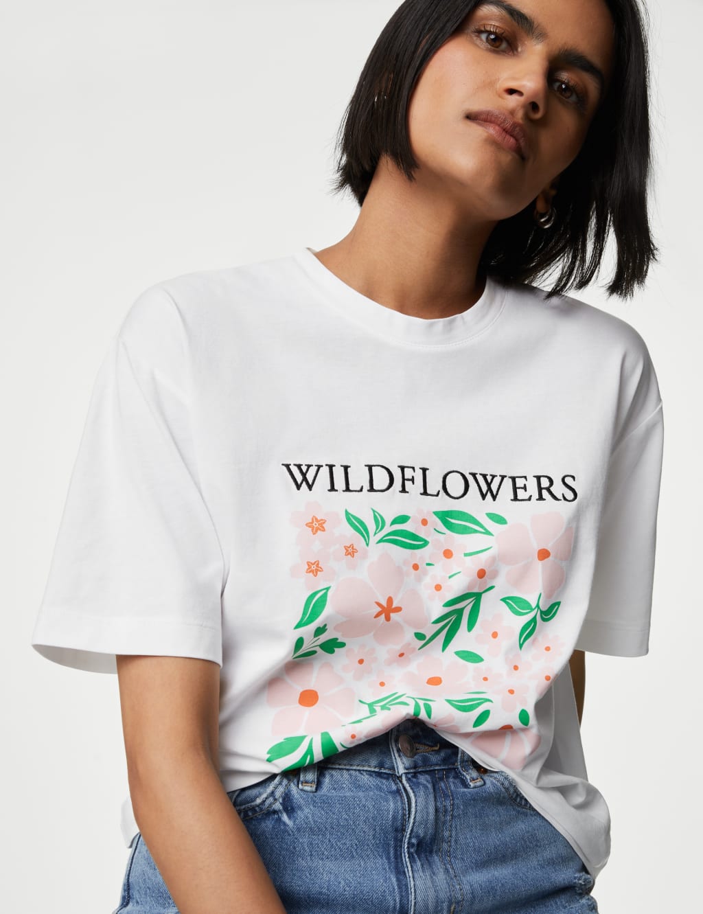 Pure Cotton Printed T-Shirt 1 of 5