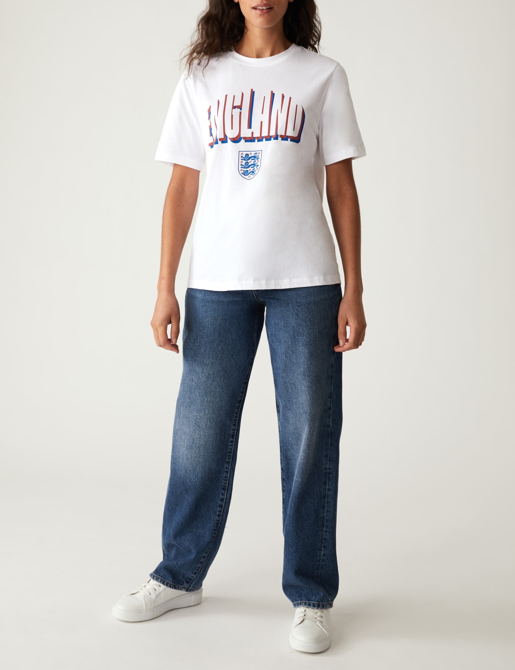 Women's Pure Cotton England T-Shirt 4 of 6