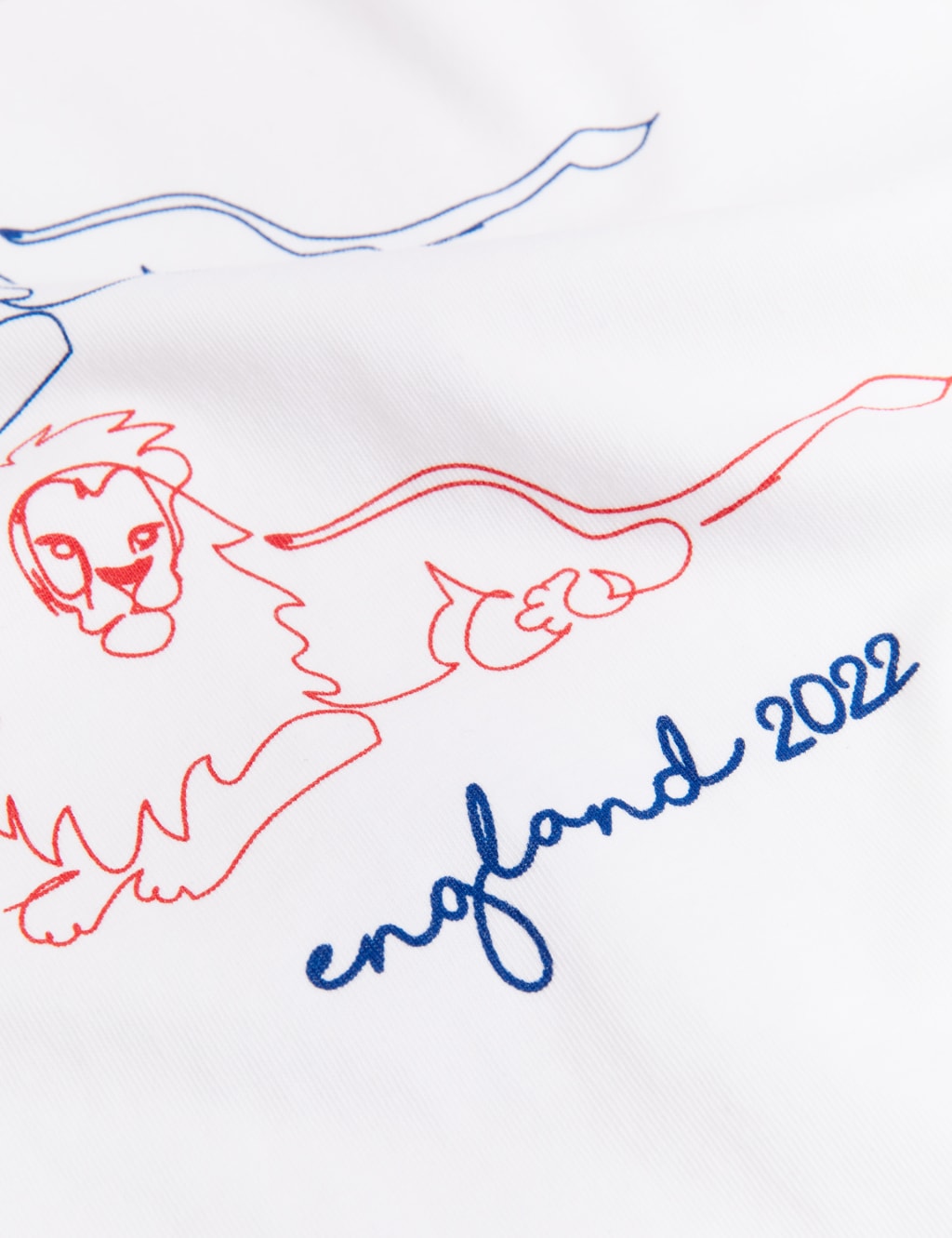Women's Pure Cotton England T-Shirt 5 of 5