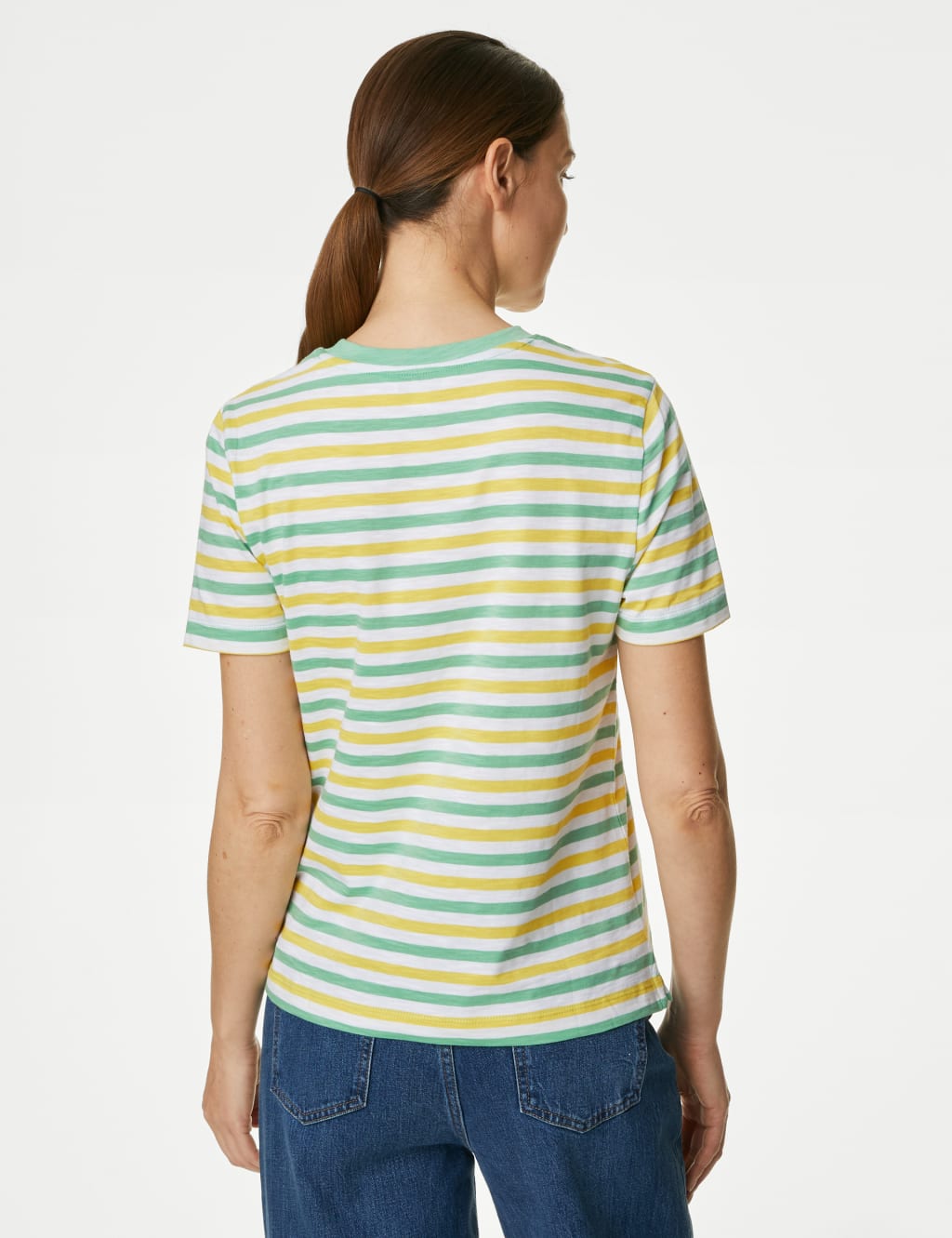 Pure Cotton Striped T-Shirt 5 of 5