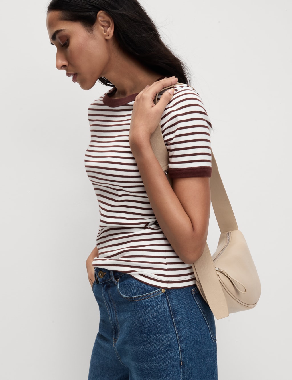 Cotton Rich Striped T-Shirt 4 of 5