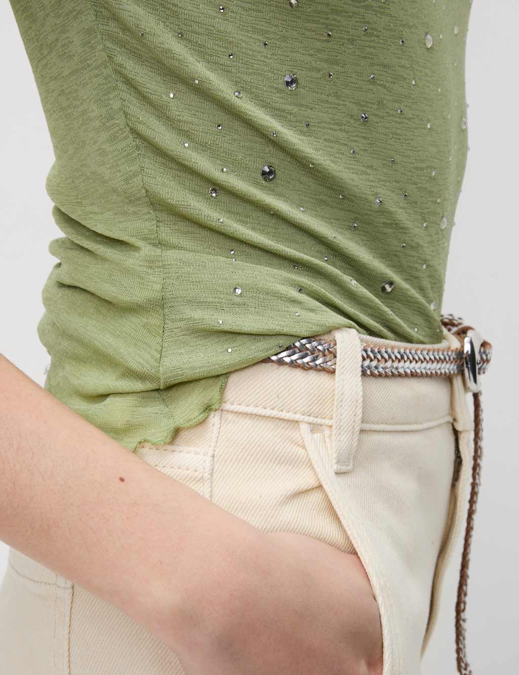 Embellished Crew Neck Vest Top 6 of 7