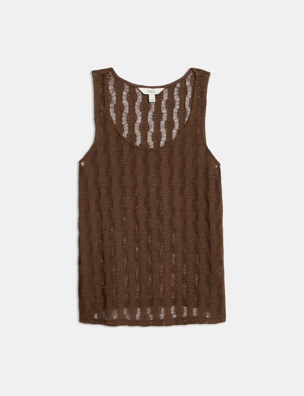 Textured Cropped Vest 2 of 5