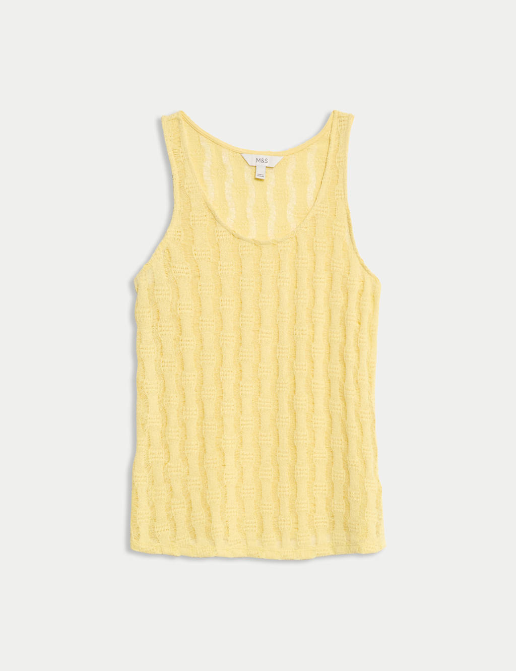 Textured Cropped Vest 2 of 6