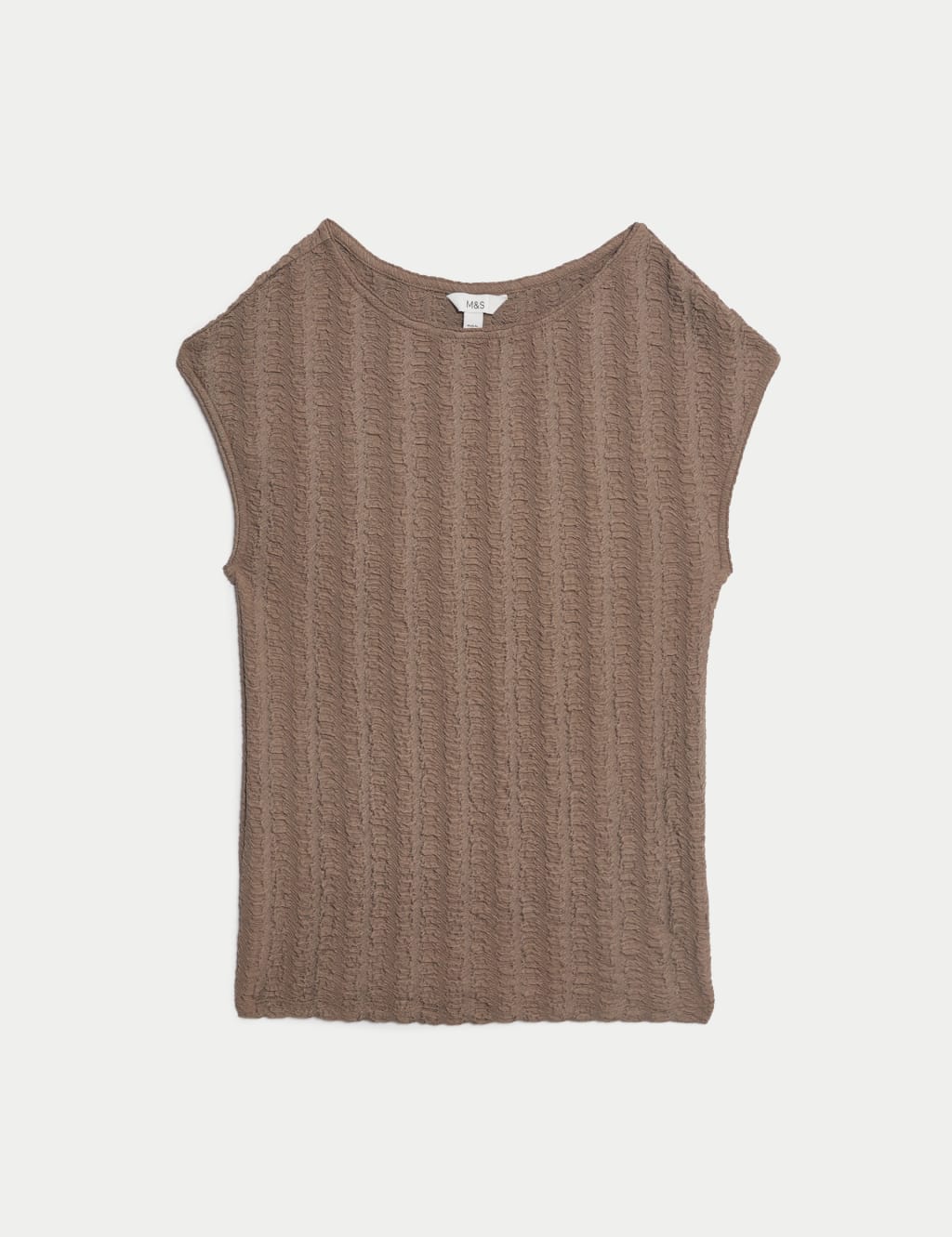 Short Sleeve Textured Top 2 of 4