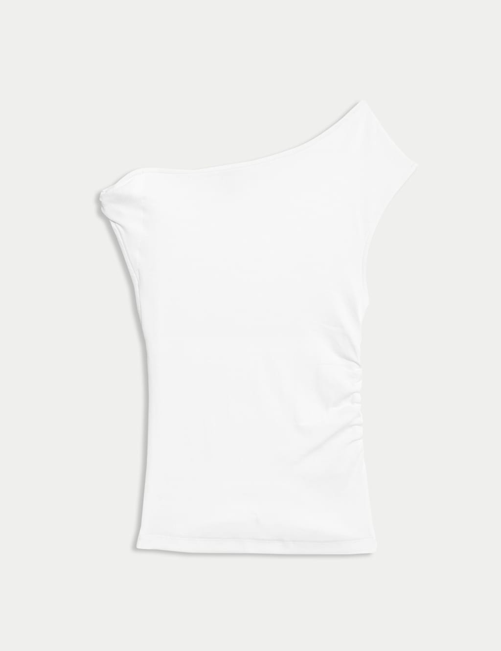 Cotton Rich Asymmetric Neck Vest 2 of 6