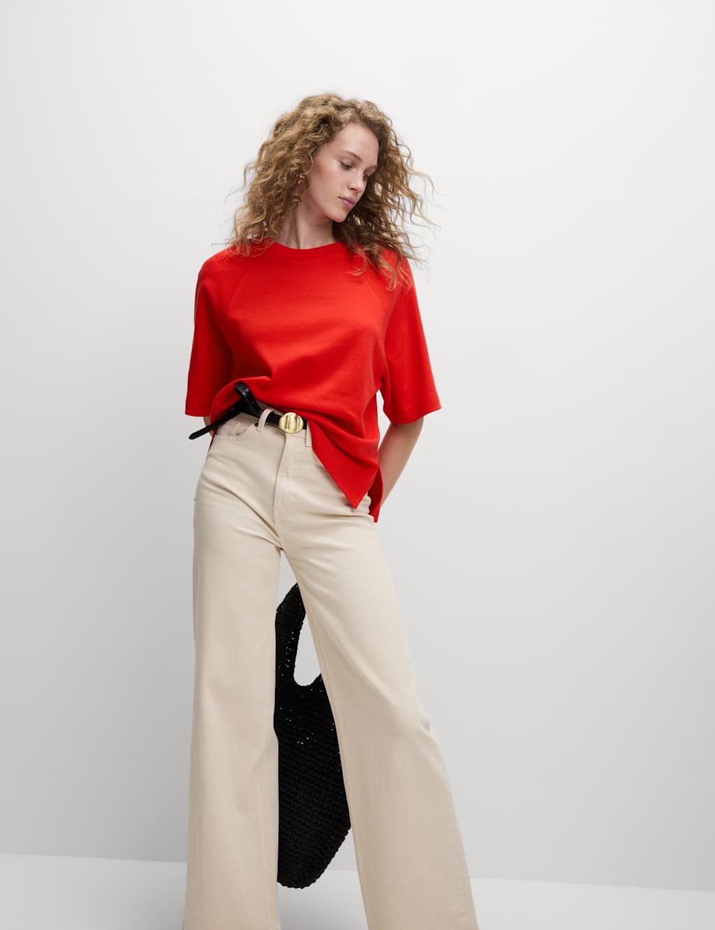 Pure Cotton Relaxed Boxy T-Shirt 3 of 6
