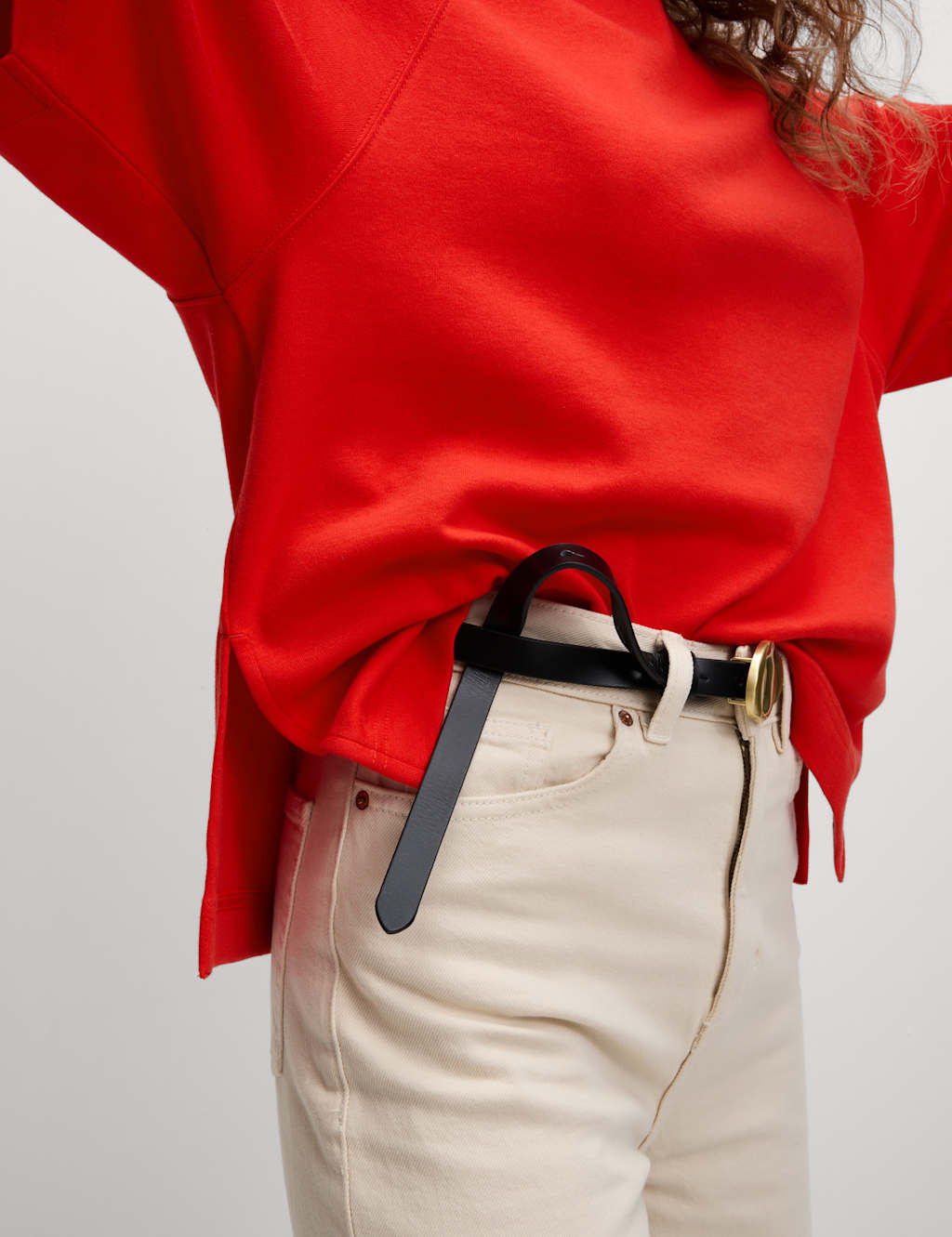 Pure Cotton Relaxed Boxy T-Shirt 4 of 6
