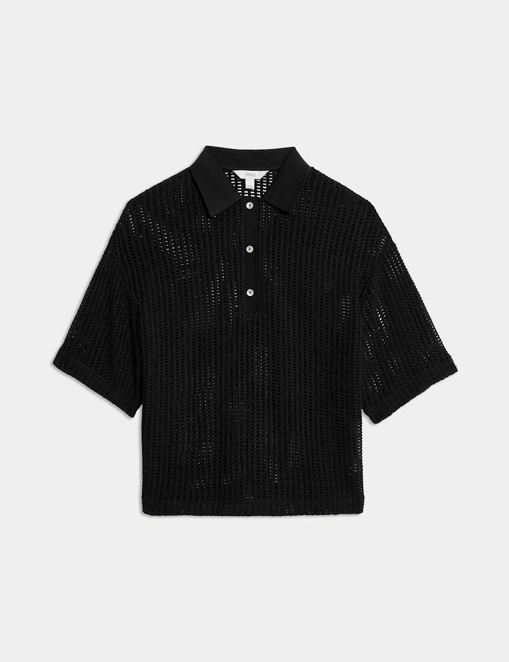 Cotton Rich Textured Resort Top 2 of 6