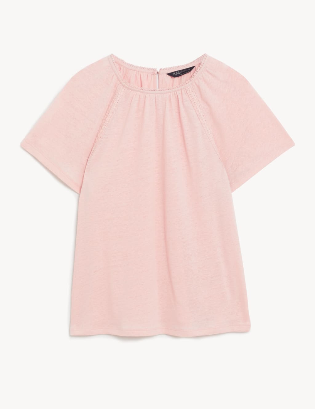 Linen Rich Broderie Top 2 of 4