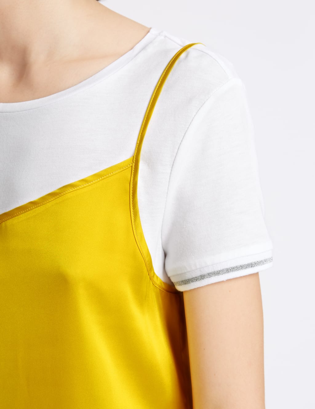 Satin Round Neck Short Sleeve Tunic 5 of 5