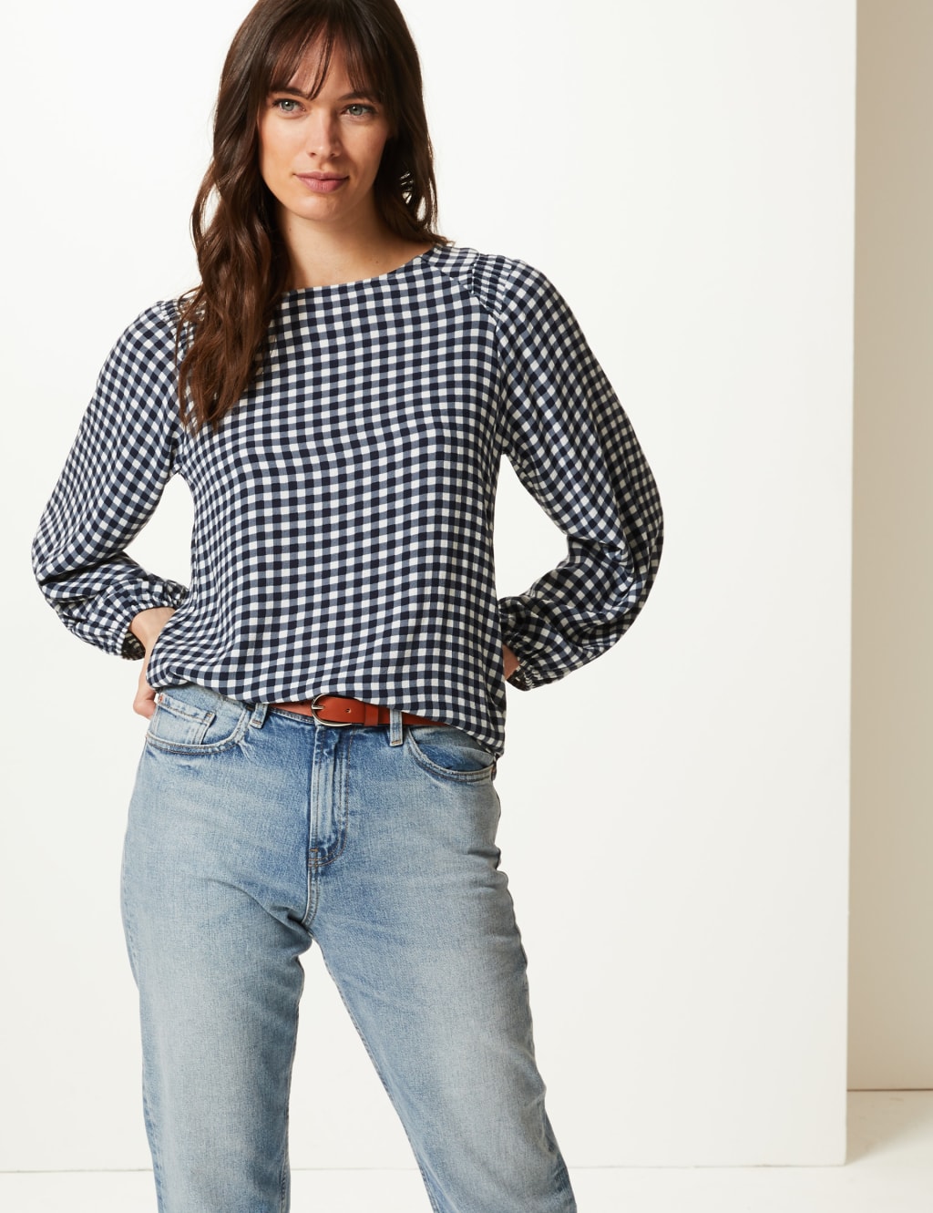 Checked Blouse 1 of 4