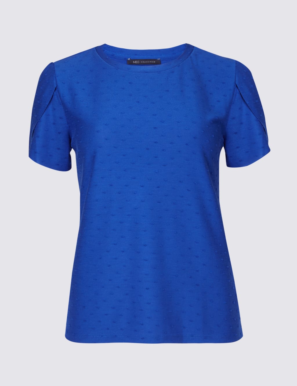 PETITE Round Neck Short Sleeve T-Shirt 1 of 2
