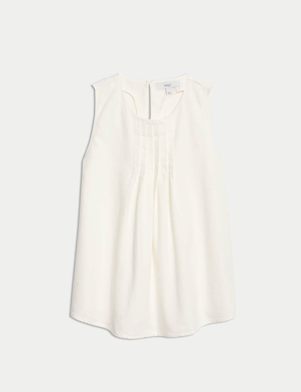 Pure Cotton Pintuck Cami Top 2 of 5