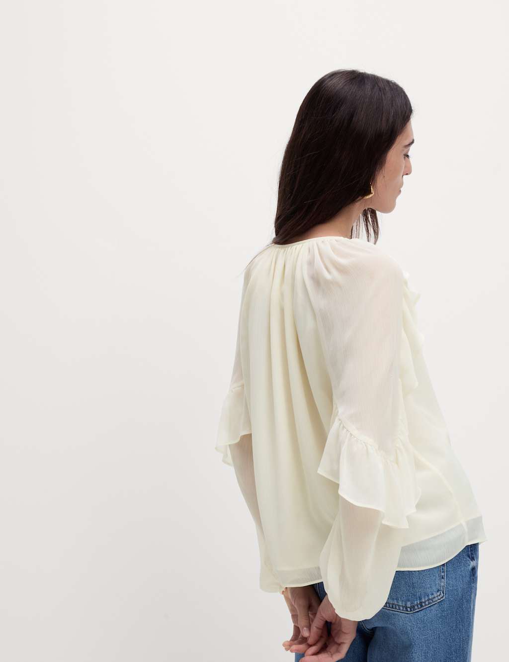Ruffle Volume Blouse 5 of 5