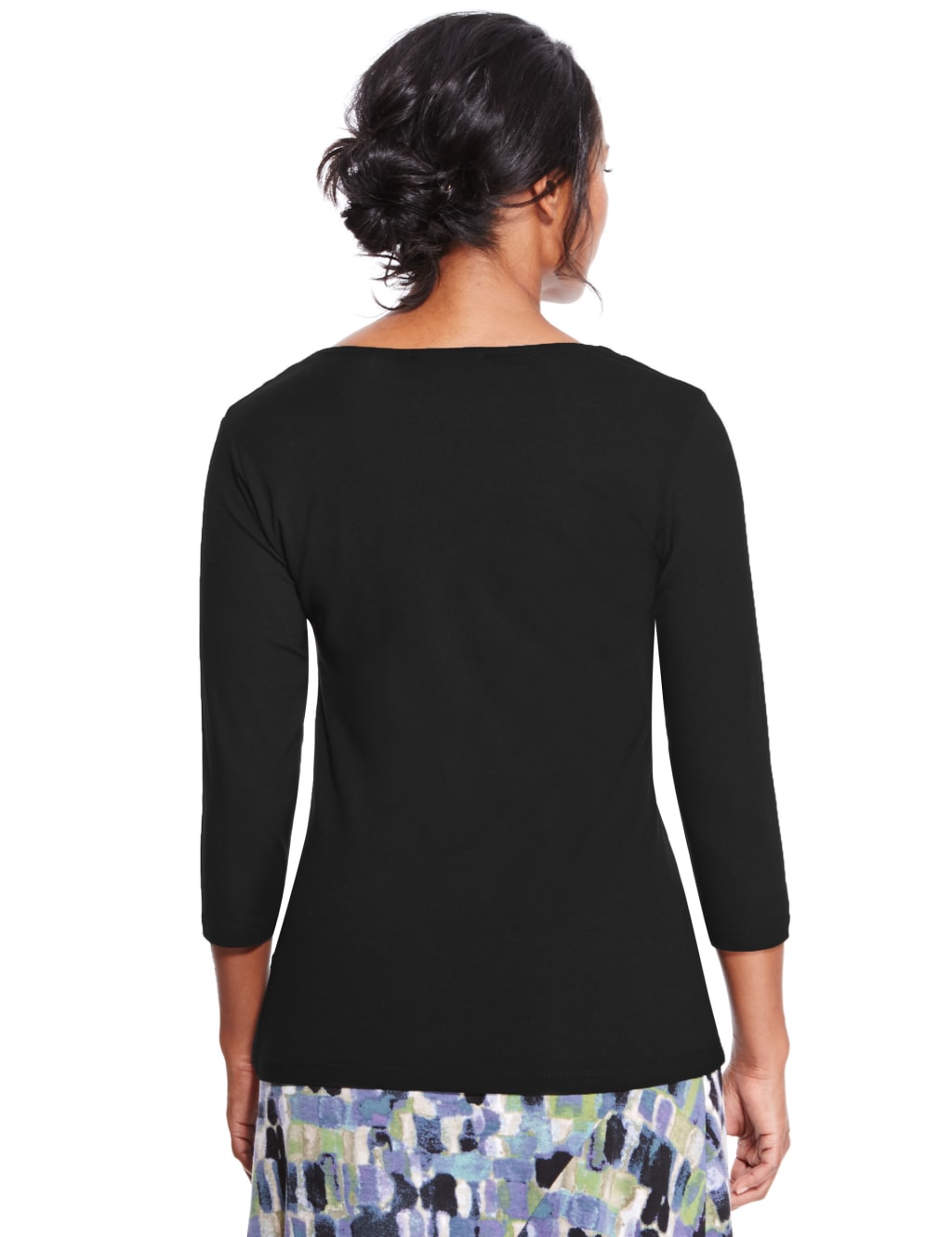 Jewel Embellished Neckline Top 4 of 4