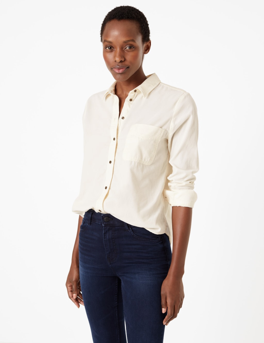 Pure Cotton Corduroy Shirt 1 of 4