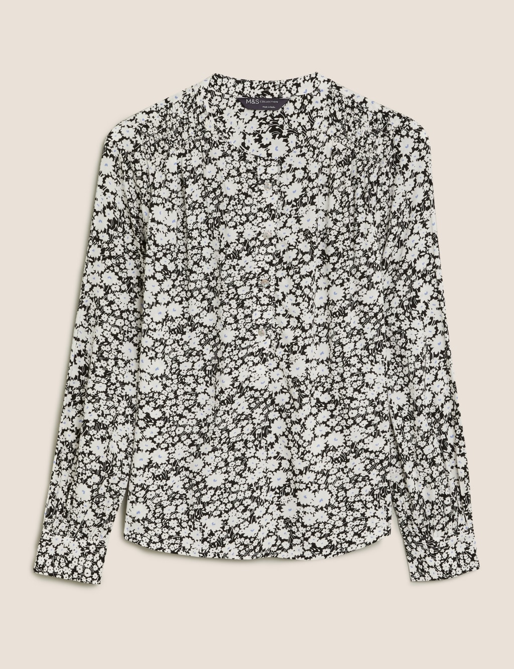 Ditsy Floral Long Sleeve Blouse 2 of 4