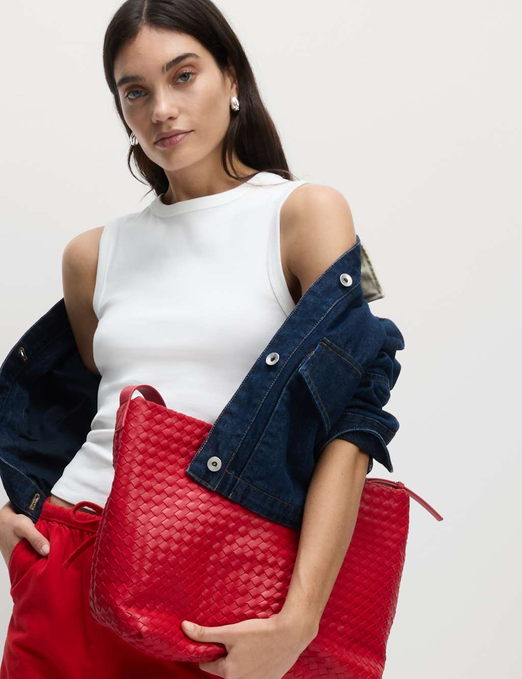 Cotton Rich Ribbed Vest Top 5 of 5