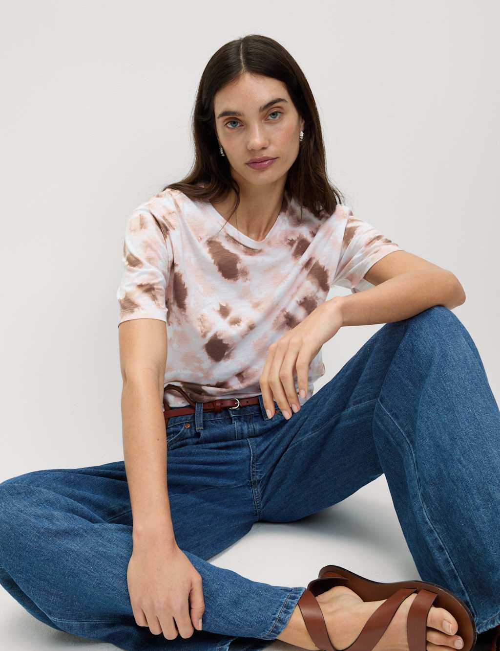 Cotton Modal Blend Printed T-Shirt 5 of 5