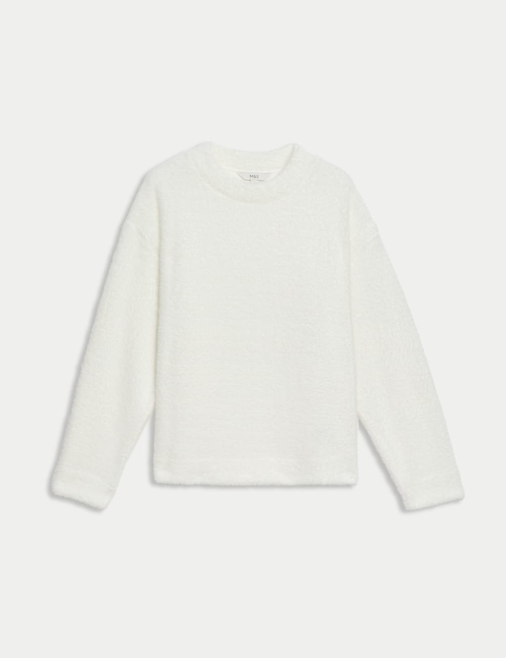 Cosy Textured Crew Neck Sweatshirt 2 of 5