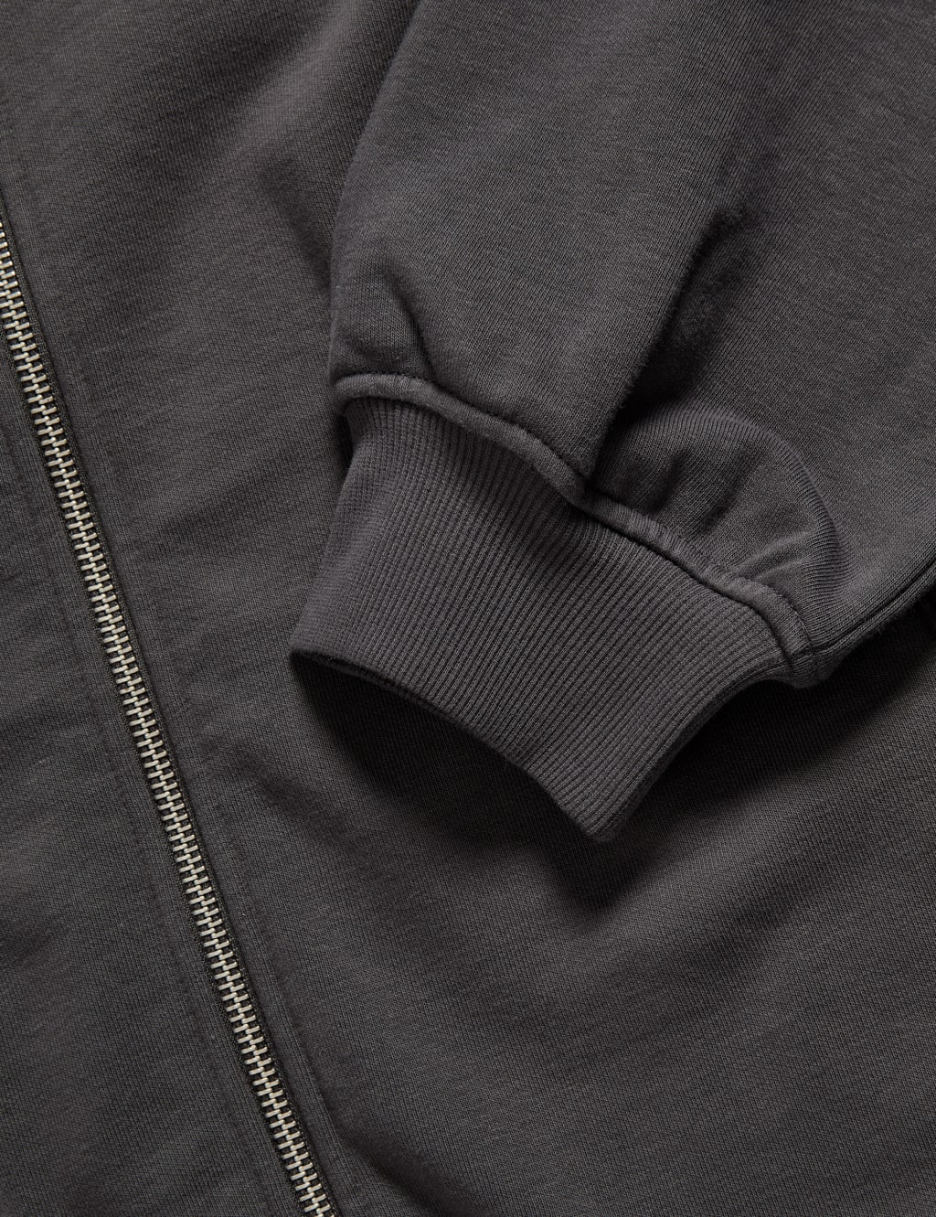 Pure Cotton Zip Through Sweatshirt 6 of 6