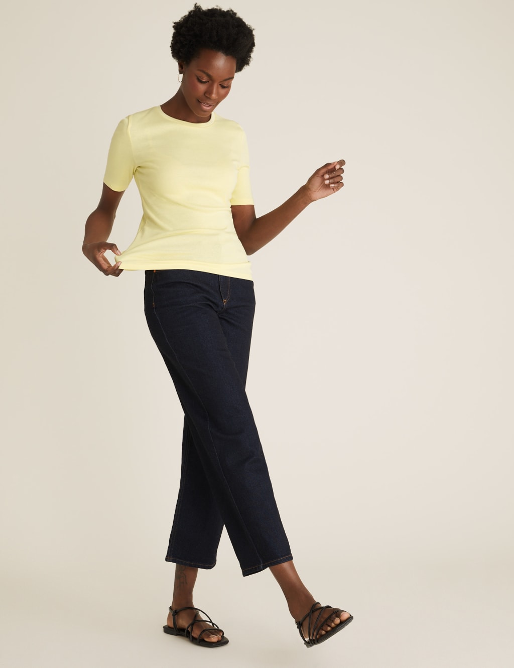 2 Pack Pure Cotton Regular Fit T-Shirts 1 of 5