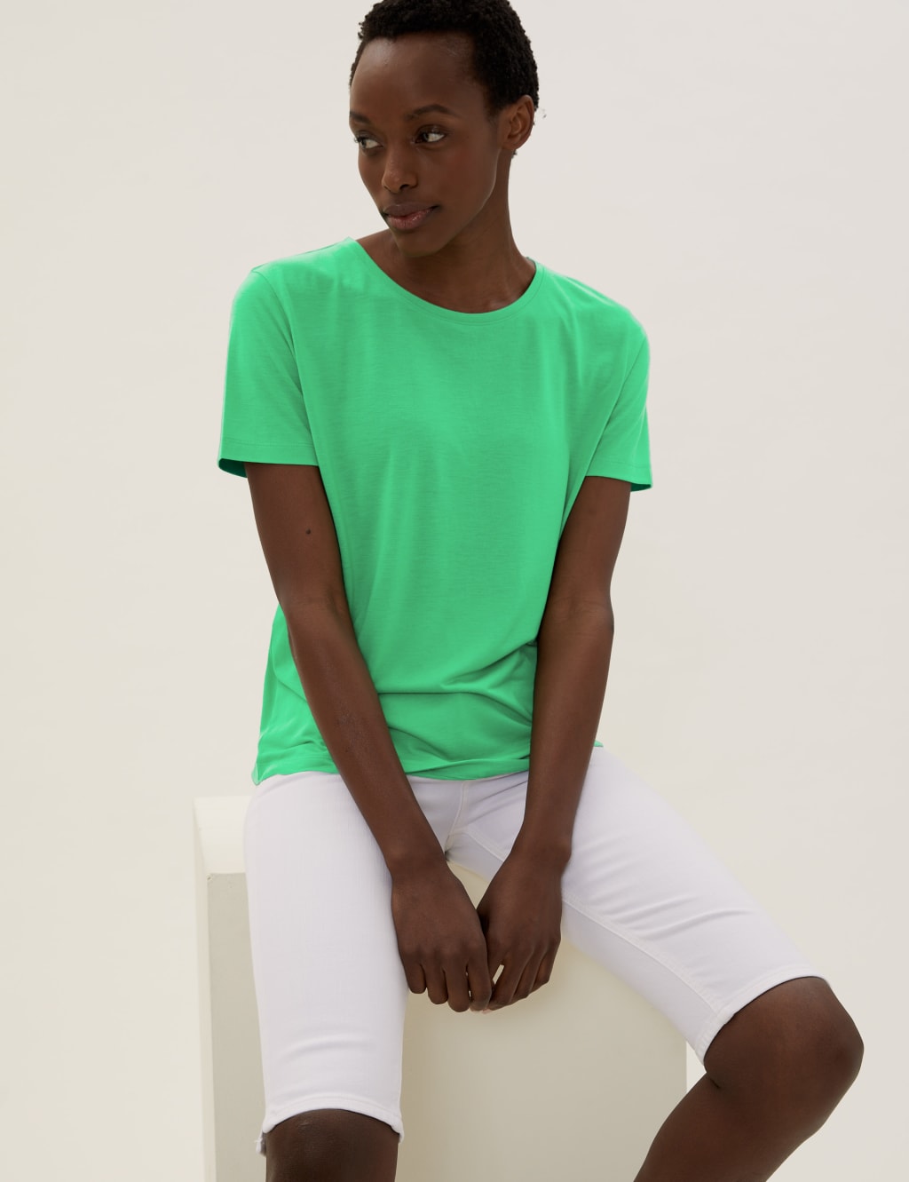 2 Pack Crew Neck Relaxed T-Shirts 2 of 6