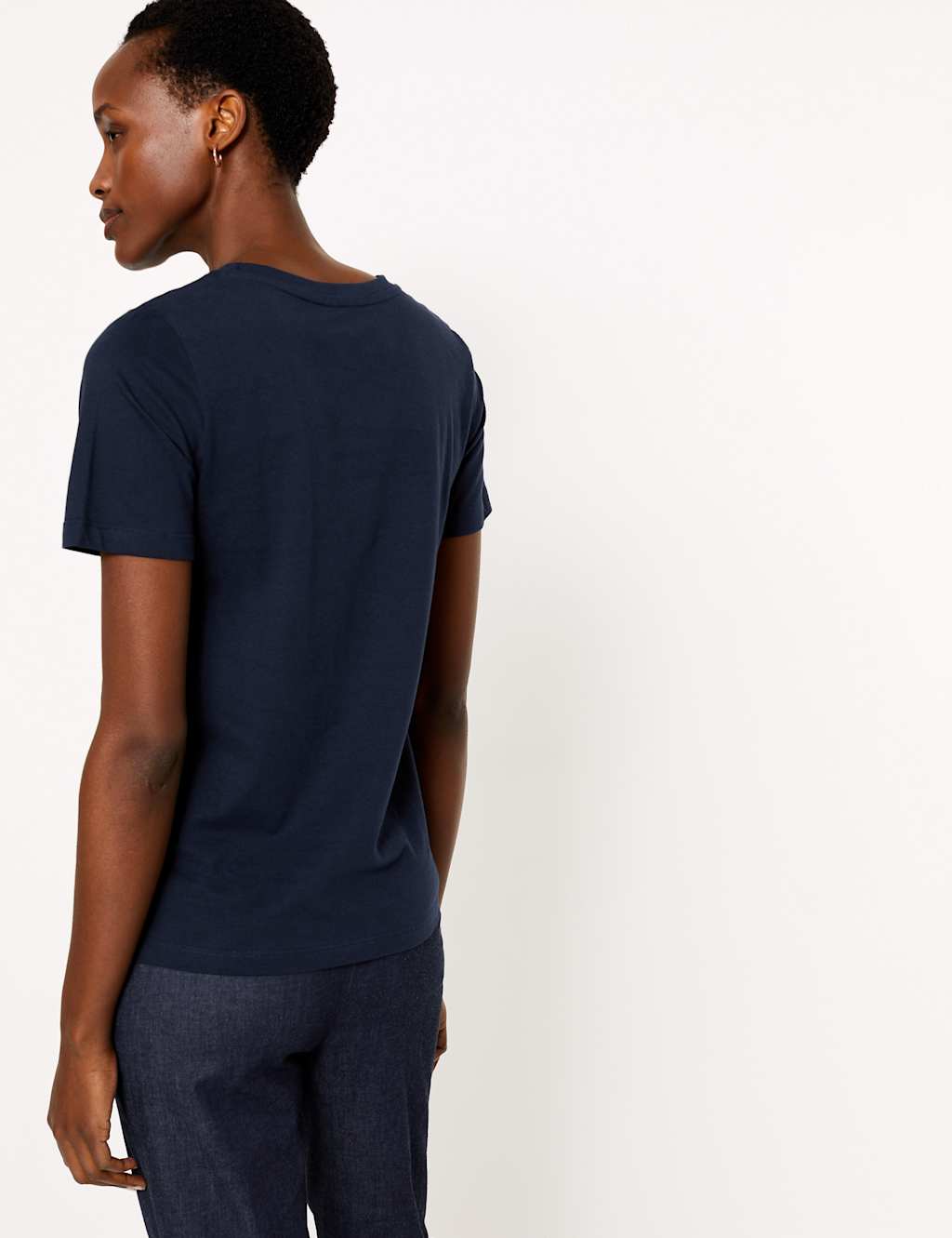 Pure Cotton Slogan Straight Fit T-Shirt 4 of 4
