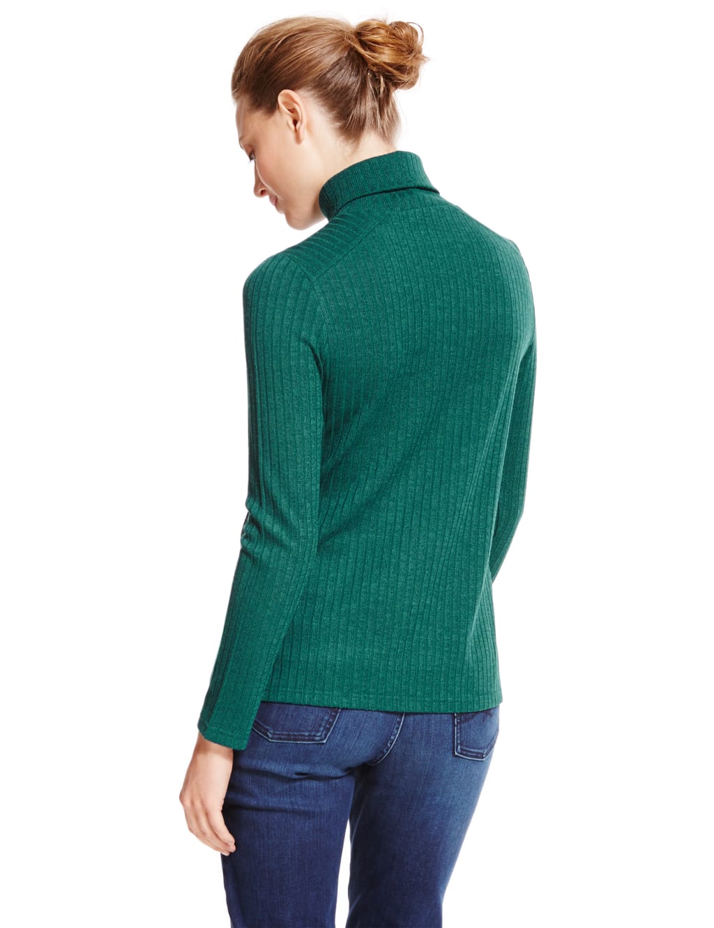 Long Sleeve Polo Neck Top 3 of 3