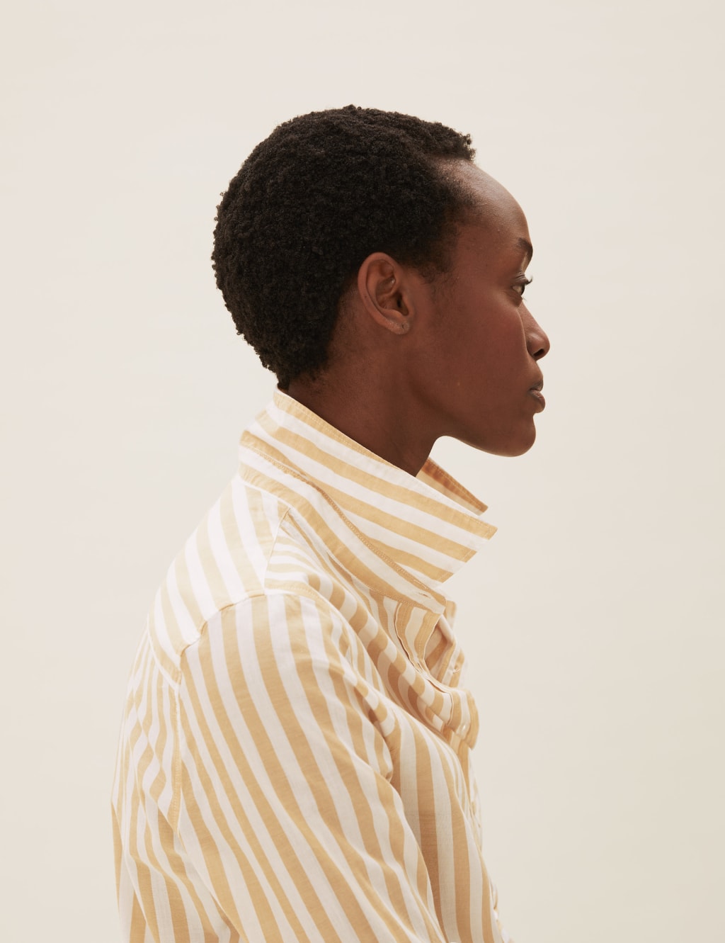 Pure Cotton Striped Longline Shirt 3 of 6