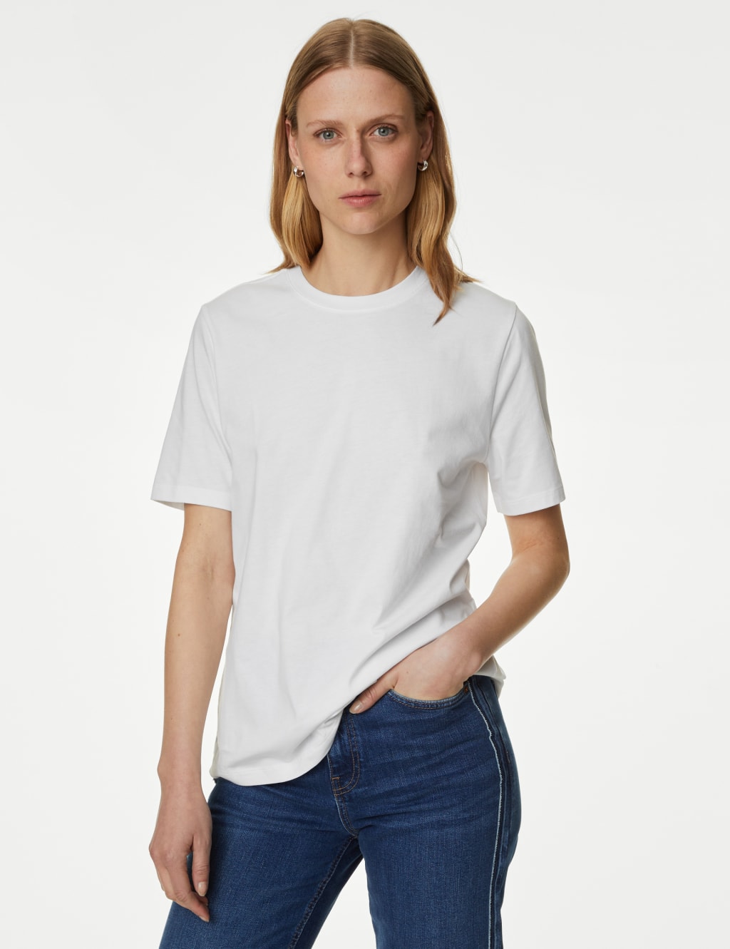 3pk Pure Cotton Everyday Fit T-Shirts 4 of 5