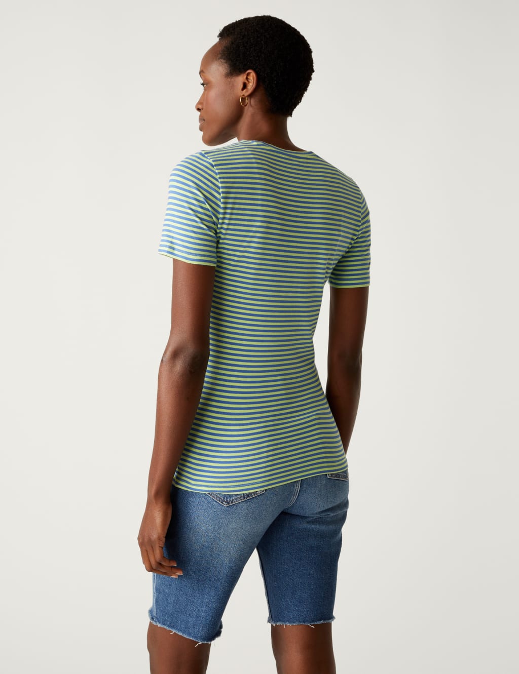2pk Cotton Rich Slim Fit T-Shirts 4 of 5