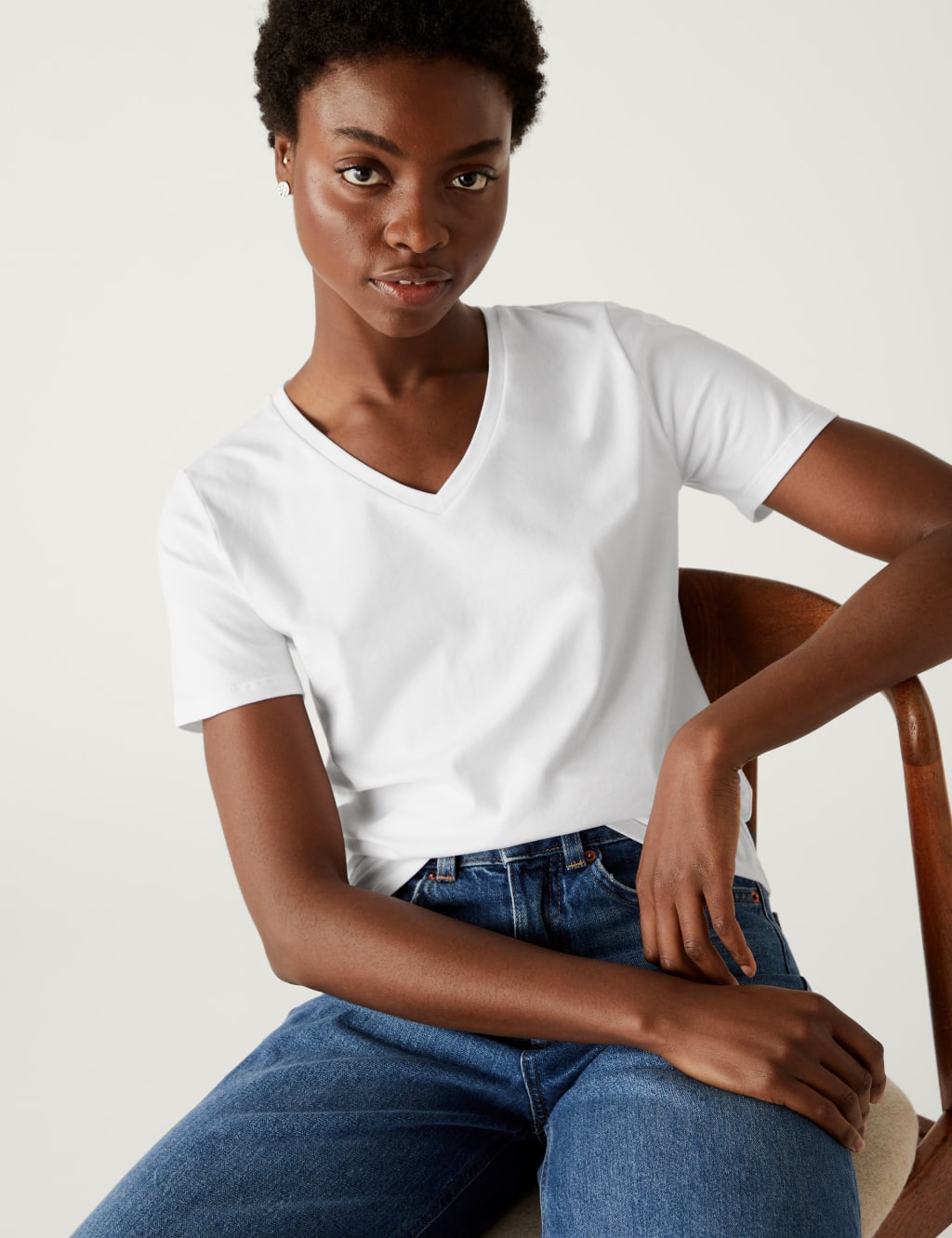 2pk Cotton Rich T-Shirts 3 of 6