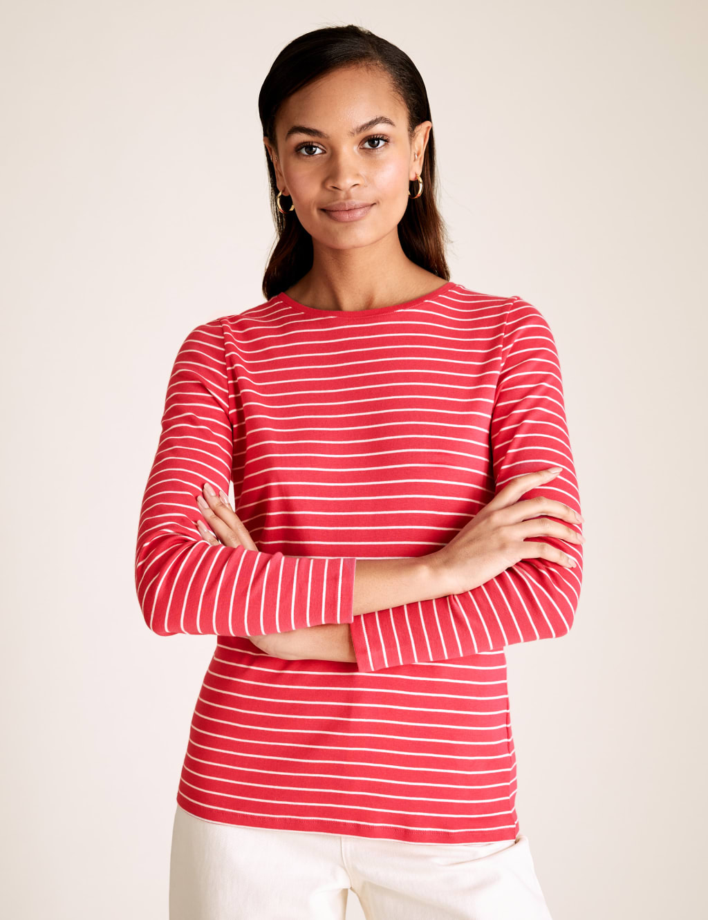Pure Cotton Regular Fit Long Sleeve Top 1 of 5