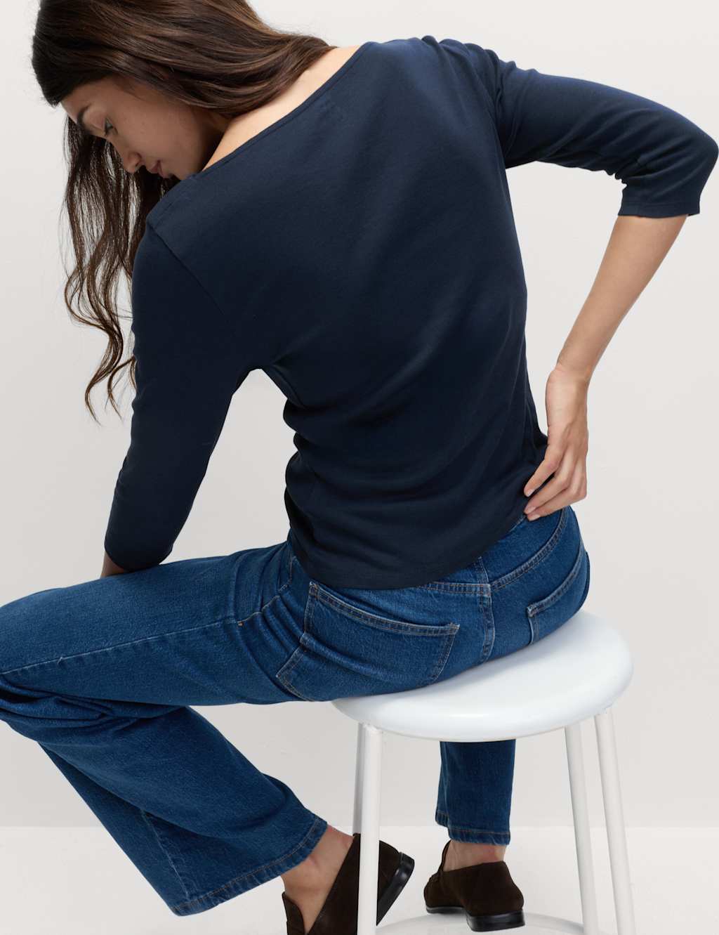 Pure Cotton Slim Fit Top 5 of 5