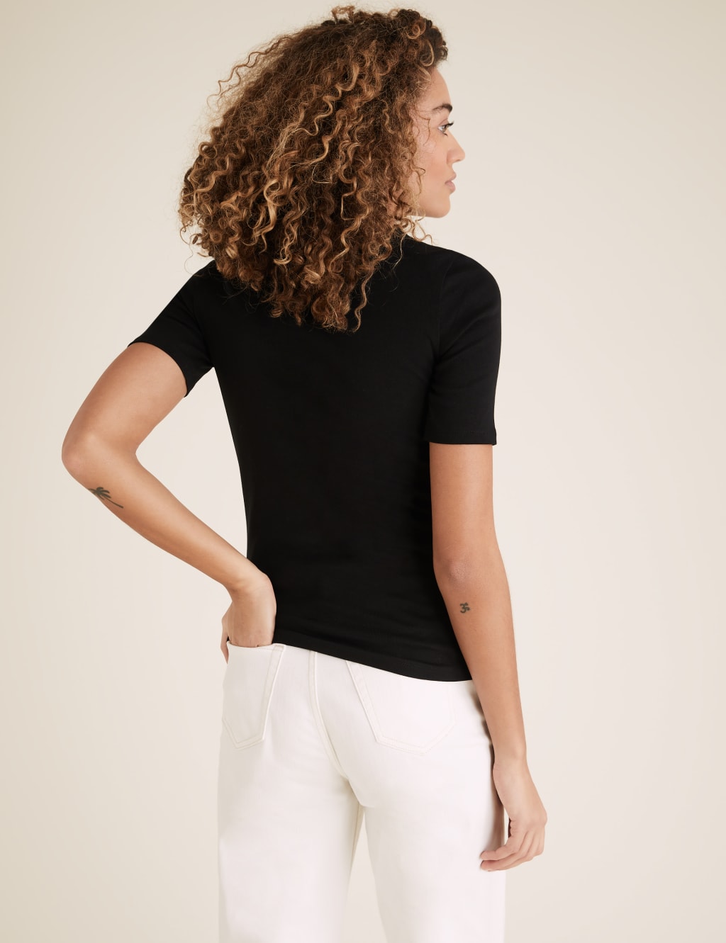 2 Pack Pure Cotton Regular Fit T-Shirts 3 of 4