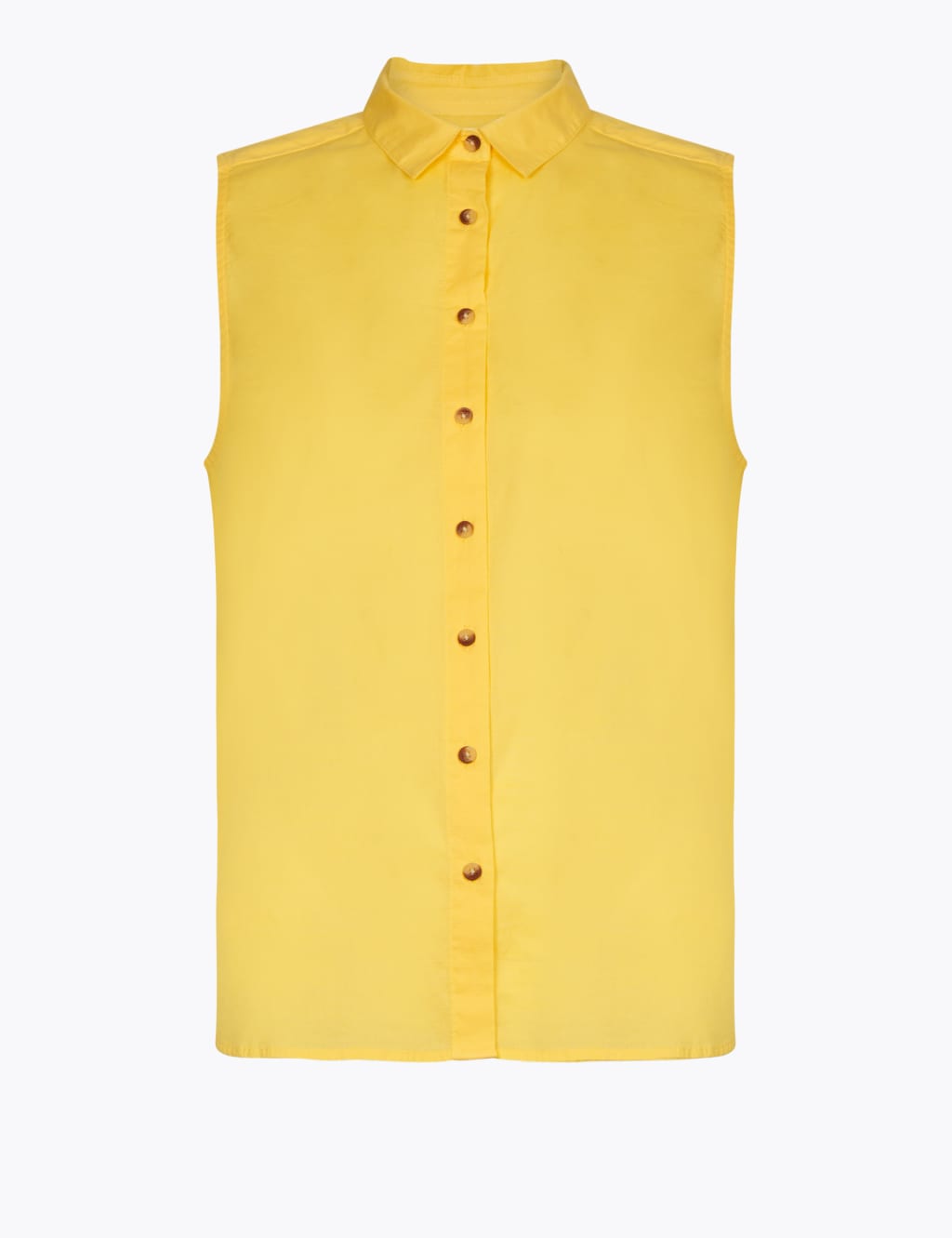 Pure Cotton Sleeveless Shirt 1 of 1