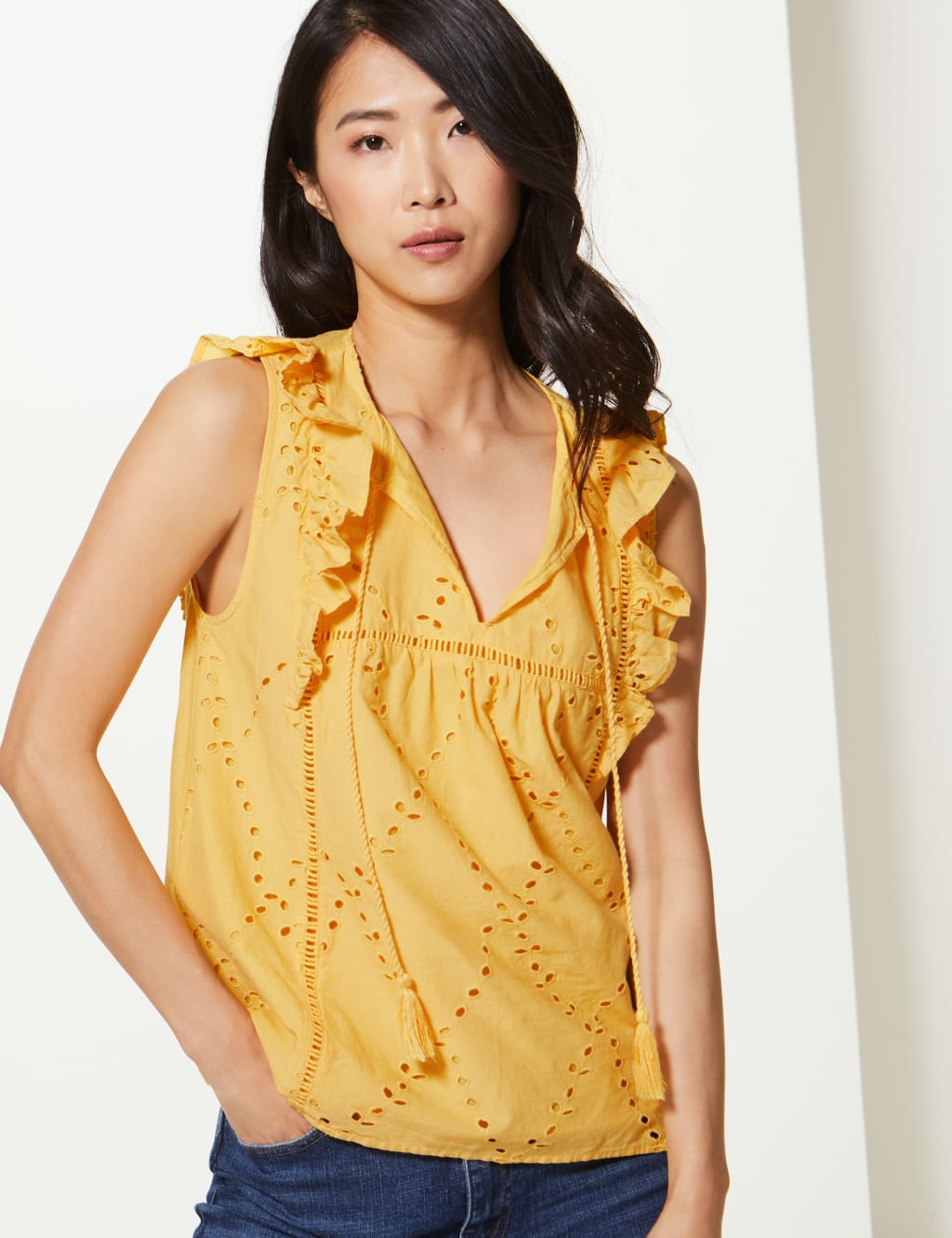 Yellow shell top 2025