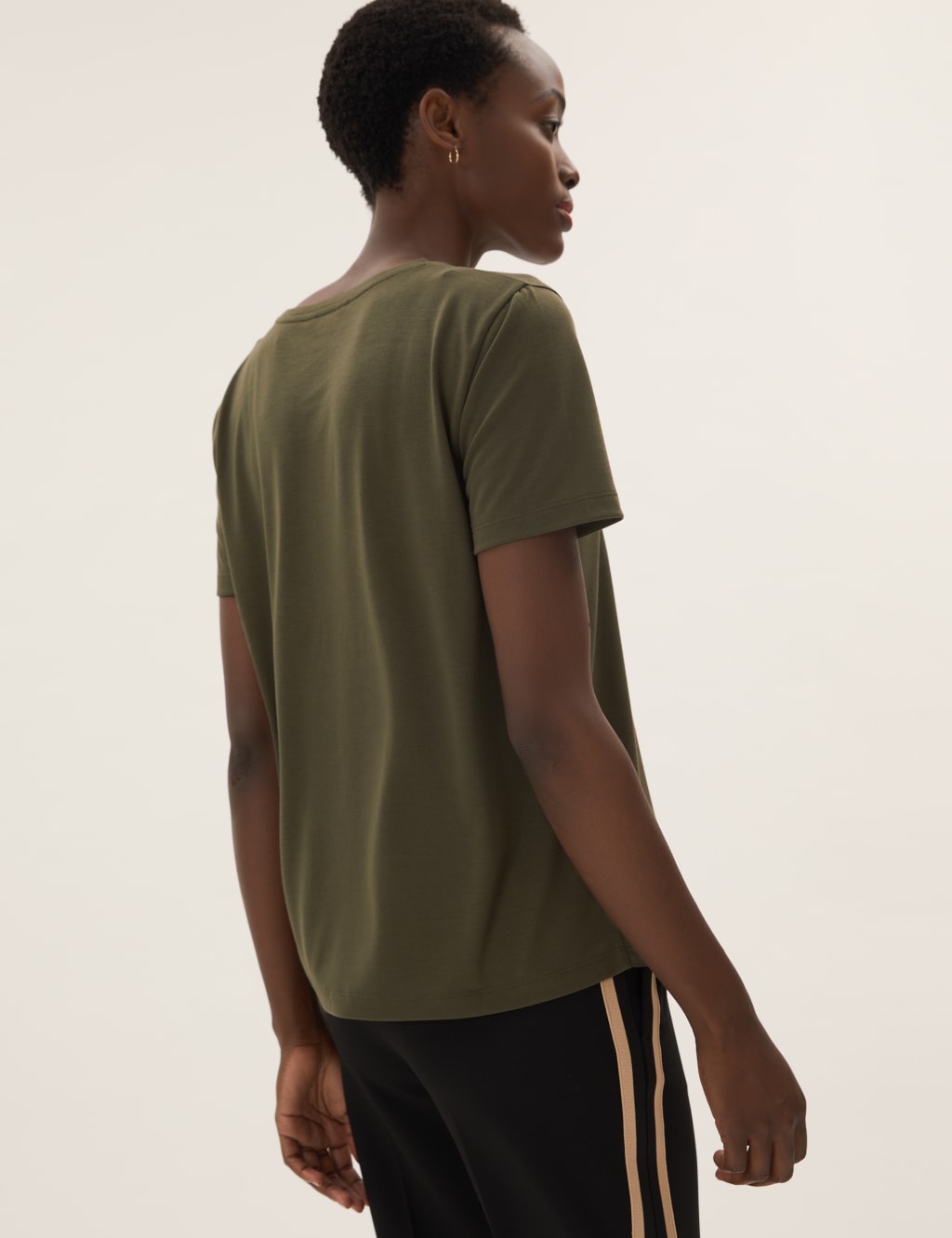 Slogan Crew Neck Relaxed T-Shirt 3 of 6