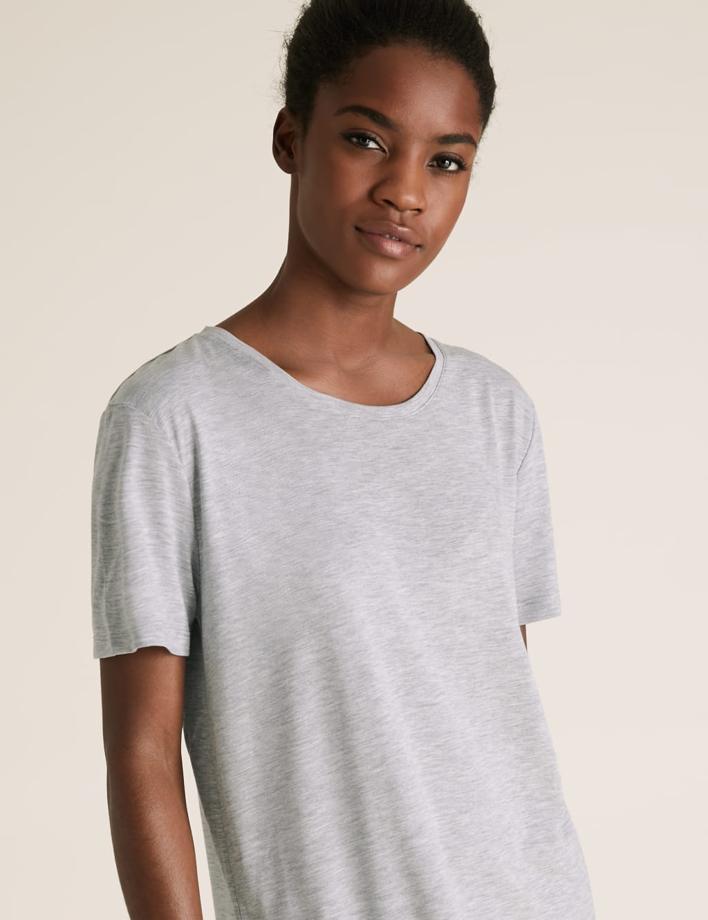 Crew Neck Relaxed Short Sleeve T-Shirt 3 of 4
