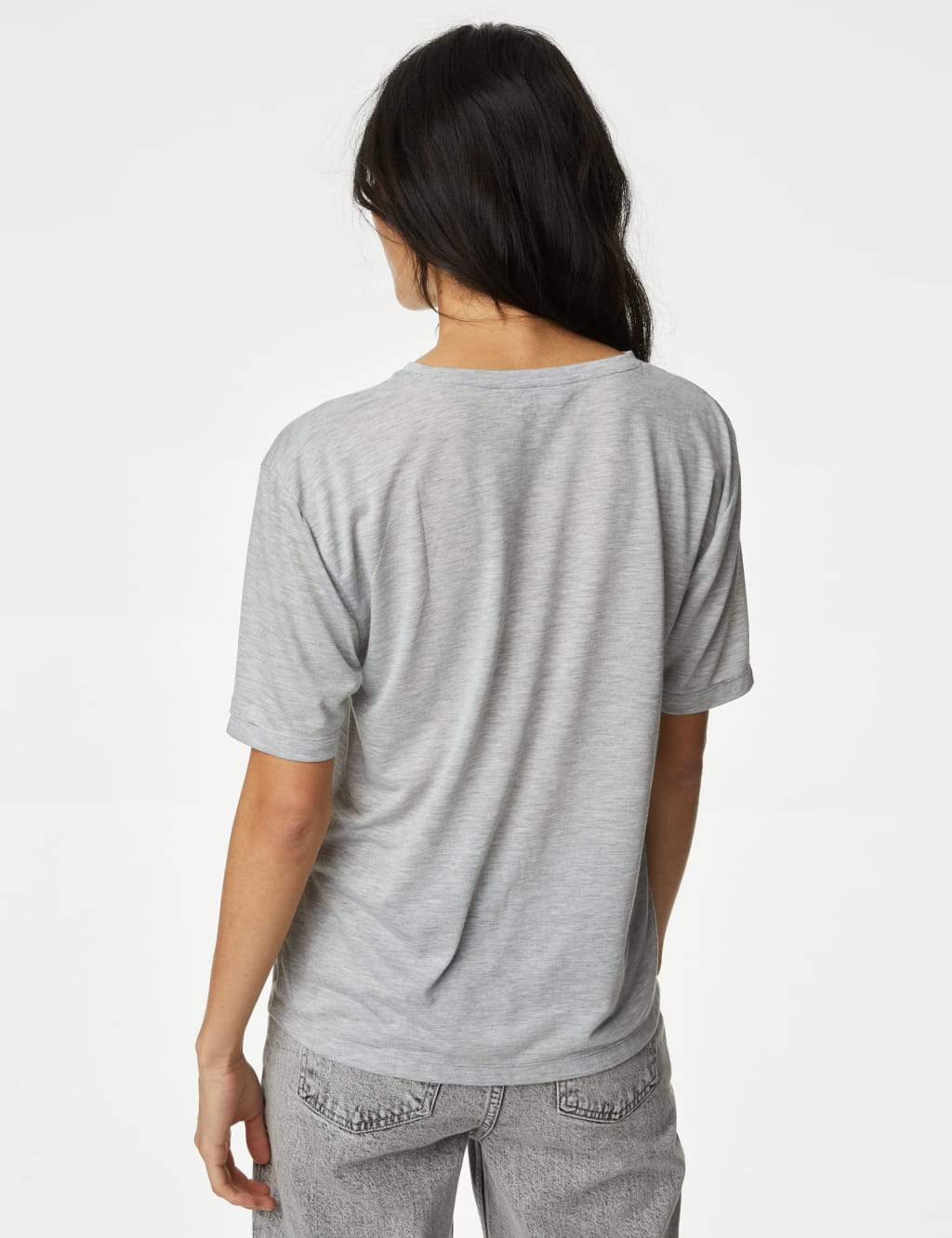 2pk Crew Neck Relaxed T-Shirts 5 of 5