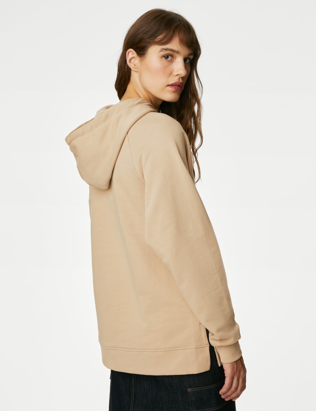 Pure Cotton Longline Hoodie 5 of 5