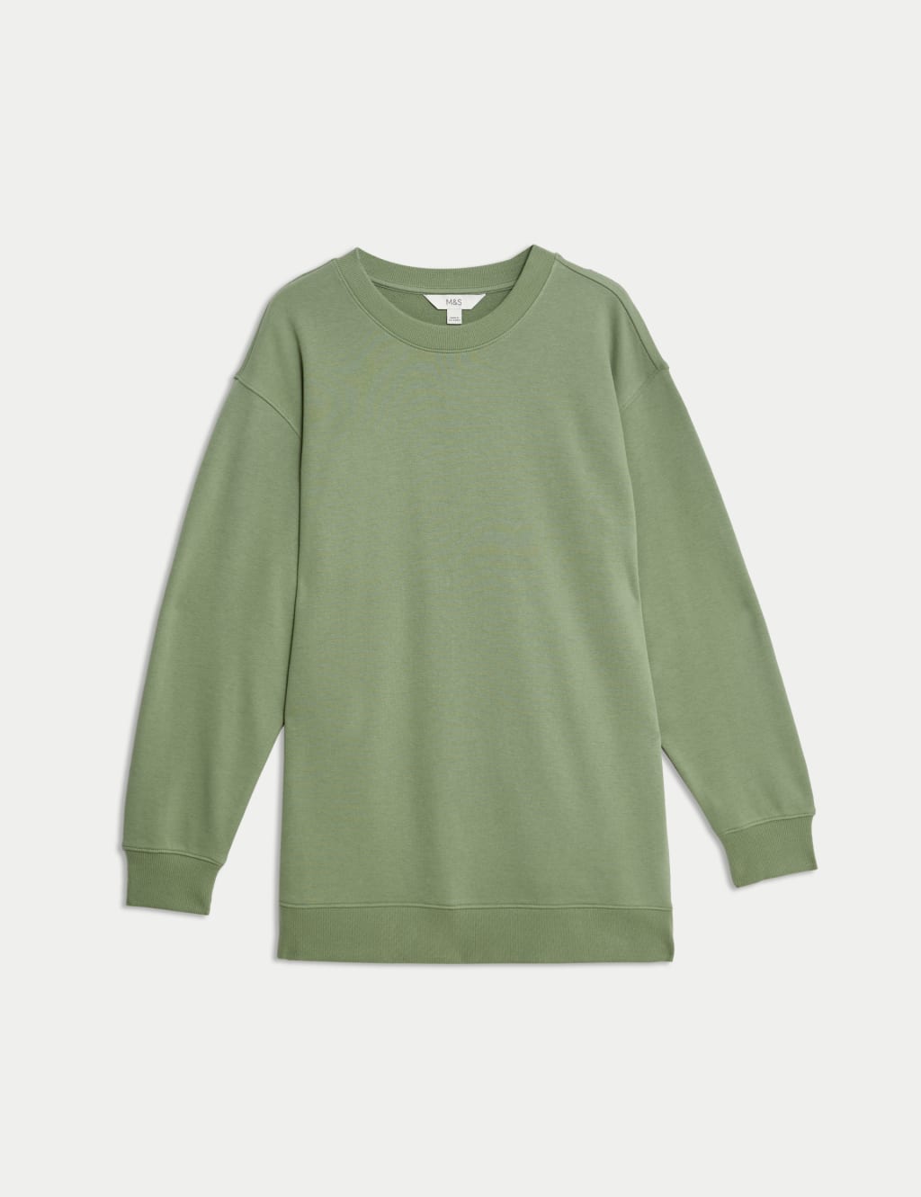 Cotton Rich Oversized Longline Sweatshirt 2 of 6