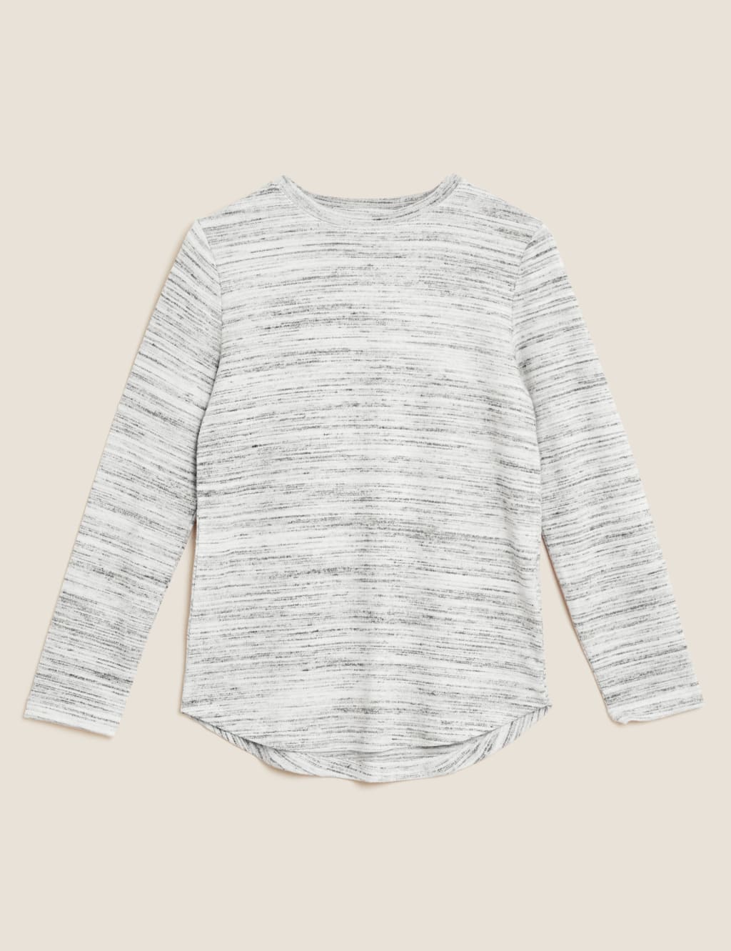Soft Touch Space Dye Long Sleeve Tunic 2 of 4
