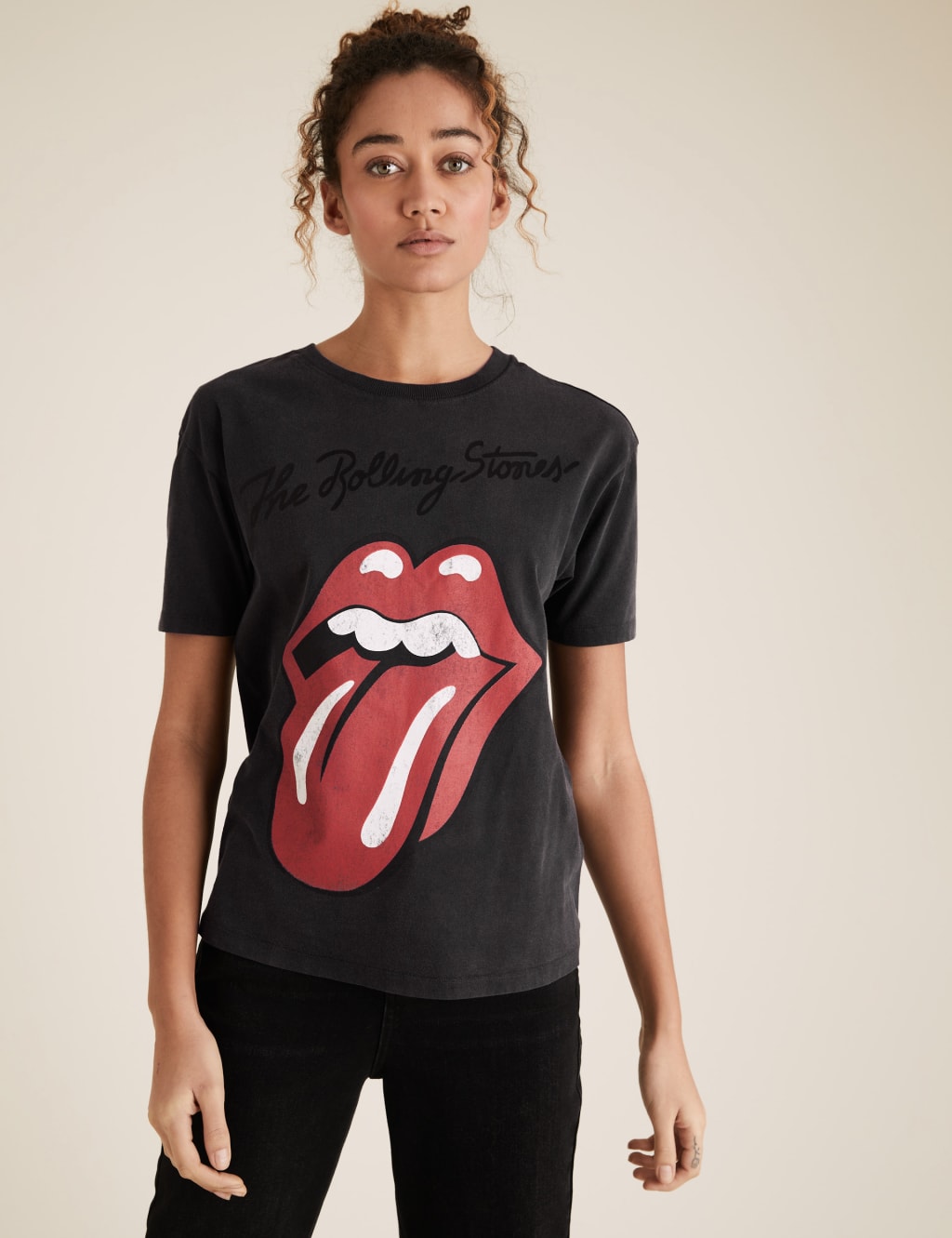 Pure Cotton The Rolling Stones T Shirt M S Collection M S