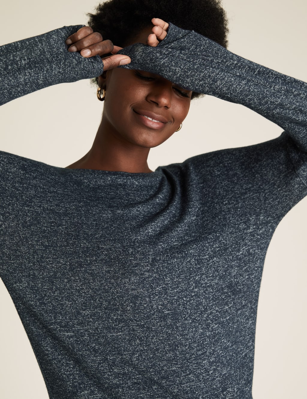 Soft Touch Crew Neck Long Sleeve Top 3 of 5